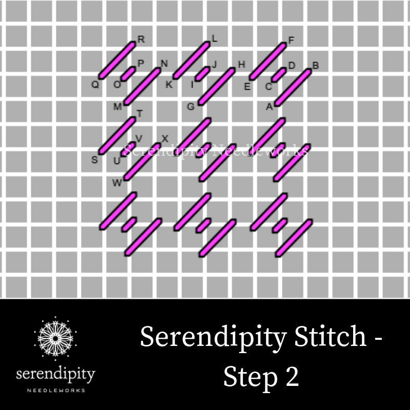 To The Beach Needlepoint Stitches Serendipity Needleworks