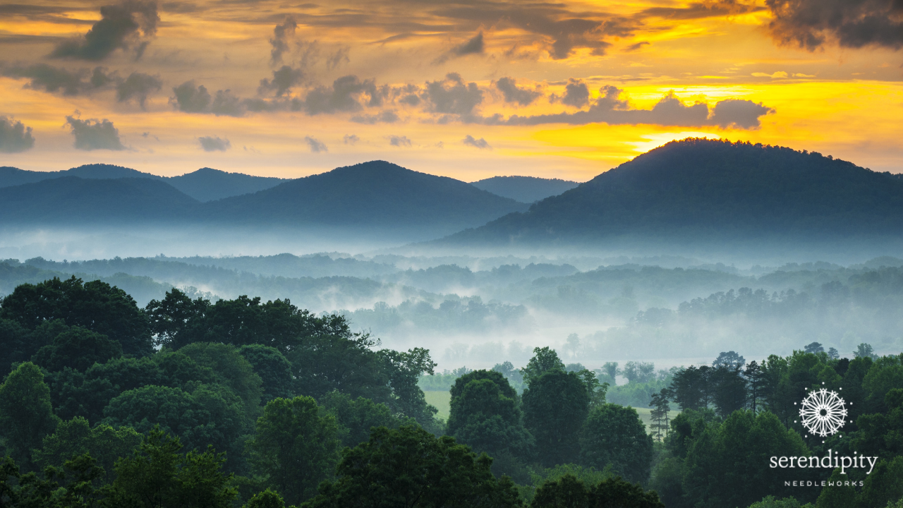 A Needlepoint Stitch For Mountains Serendipity Needleworks