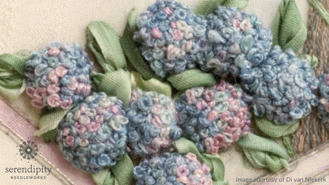 Using Stumpwork in Needlepoint Serendipity Needleworks